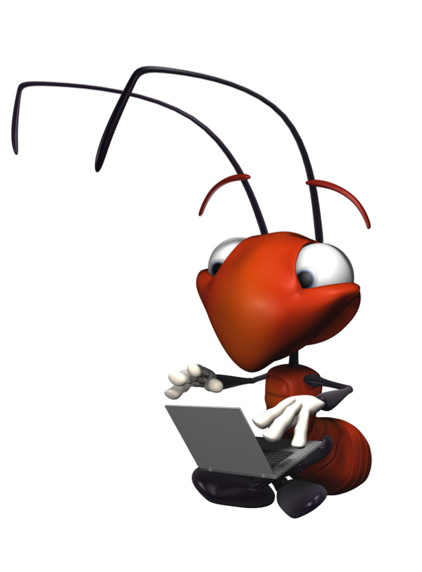 eXopera Mascotte – 3D Ants