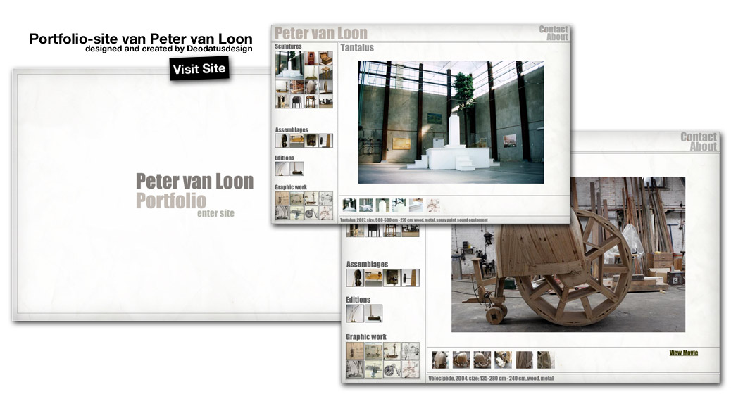 Website Peter Van Loon