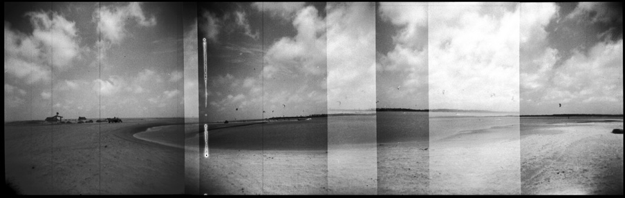 Kalpitiya lagoon analog panorama